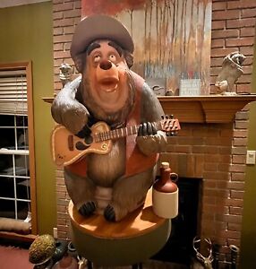 Big Al Country Bear Jambaree Disneyland Collection Big Bear Statue with Jug