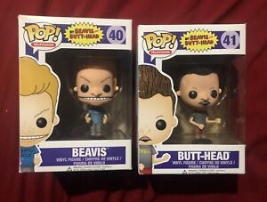 Beavis And Butthead Funko Pop Vinyl #40 and #41 MTV Show Mike Judge