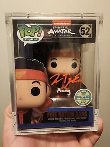 Signed Fire Nation Aang Digital Funko Pop #52 Avatar Last Airbender + Pop Armor