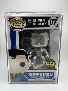 Funko Pop! DC Superman (Silver) (Chase) EXTREMELY RARE Limited To 144 pieces