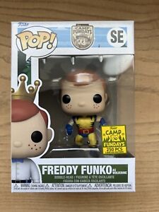 Funko POP! Camp Fundays 2023 Exclusive Freddy As Wolverine YELLOW LE 250 Marvel