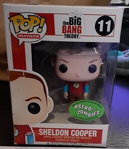 Funko Pop Sheldon Cooper Astro Zombies #11 NM Box