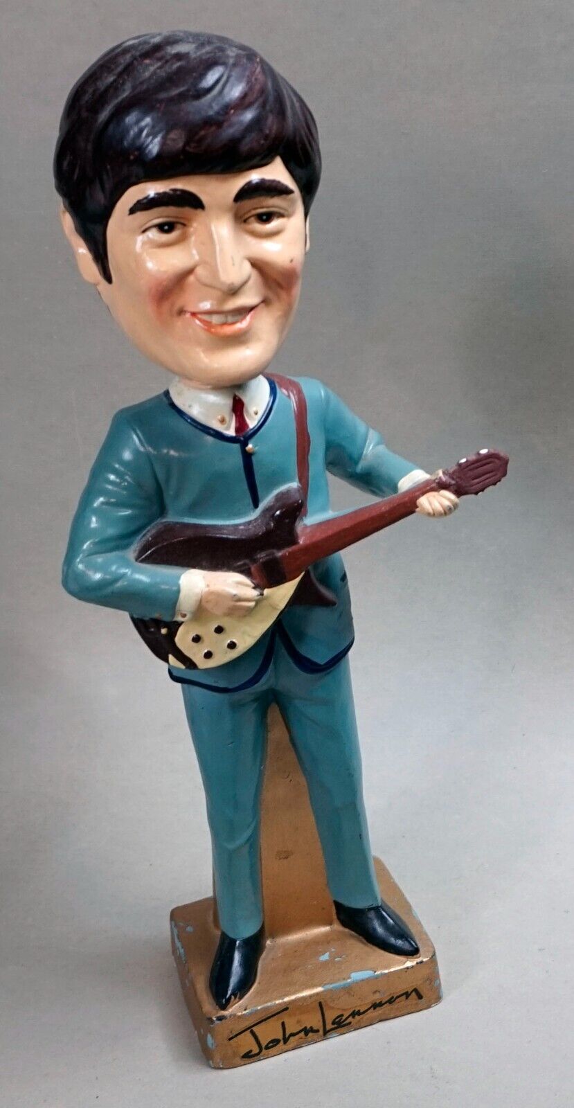 Beatles John Lennon Store Display Bobbin Head Nodder Car Mascot-15