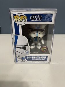 Star Wars Funko Pop Blue Box #25 - 501st Clone Trooper - 2012 Comicon Exclusive