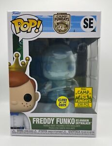 Funko Pop Freddy Funko As Anakin Skywalker Glow In The Dark 2023 Fundays LE 250