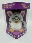 Hi-C Exclusive Tiger Electronic Furby Model 70-881 Grey W Spots Blue Eyes NIP