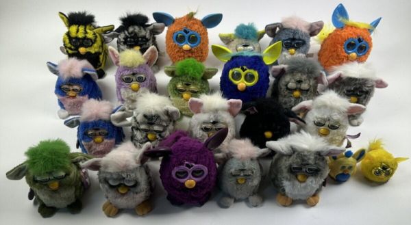 Lot Of 20+ Vintage Furbies 90s Furby Untested AS-IS For Parts Or Repair