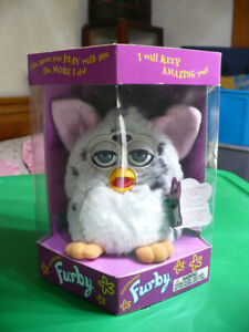 RARE! Hasbro 1998 Special Edition Blue Eyes Hi-C Promotional Furby-sealed in box