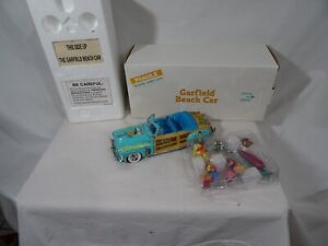 Danbury Mint 1994 Garfield Beach Car w/Figures Original Box