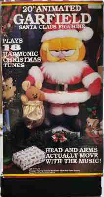 Garfield Animated Santa. New From the Archives at Paws Inc. 