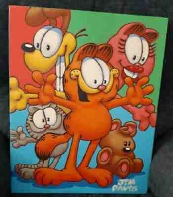 GARFIELD & FRIENDS Painting by Jim Davis @2006