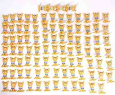 (94) Garfield and Friends Stackable Figure Toy Figurines Fruit Snacks Promo LOT