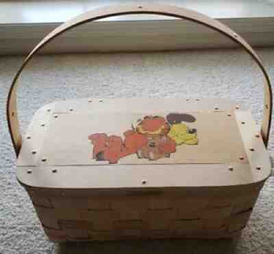 Garfield Picnic Basket ,From Archives Garfield Studio. Sample