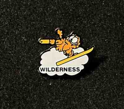 WILDERNESS Garfield LOST AREA Skiing Ski Pin NEW HAMPSHIRE Souvenir Travel Lapel