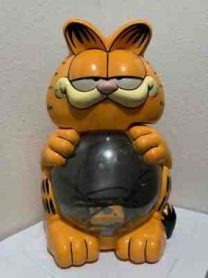 Vintage 18" Garfield the Cat Lighted Fish Tank Aquarium 2 Gallon 1978