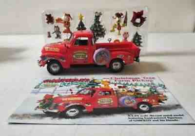 Danbury Mint Garfield Christmas Tree Farm Pickup Truck Brand New With Box! RARE!