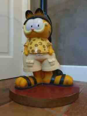 Extremely Rare! Garfield Lifesize Table Figurine Statue