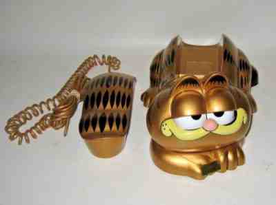 Tyco Garfield's Number 250,000 Gold Telephone One of a Kind!