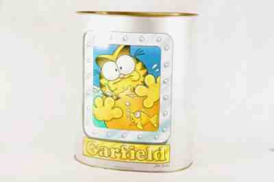 1978 Garfield Waste Paper Basket, Garfield Fishbowl Garbage Can Cheinco USA