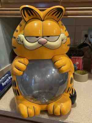 Vintage 18" Garfield the Cat Lighted Fish Tank Aquarium 2 GallonÂ 