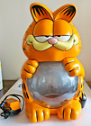 Vintage 1978 Garfield the Cat 18" Lighted 2 Gallon Fish Tank Aquarium with Pump