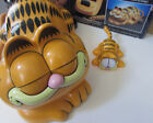 GARFIELD VINTAGE TELEPHONE 1980's UNUSED IN ORIGINAL BOX with ALL PAPERS + TOY