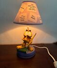 Vintage Garfield The Cat Desk Lamp Westland 1981