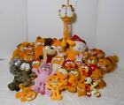 Lot Of 26 Garfield Plush Items - Varying Sizes 1970's Thru Now Dakin Paws & More