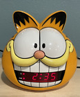 Vintage 1991 GARFIELD Sunbeam Electronic LED Digital Alarm Clock 887-99 Works