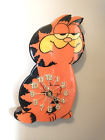 Vintage Garfield Wooden Clock - Rare Handmade and Signed & Numbered by G Miller