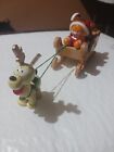 Super Rare Vintage Jim Davis 1978 Garfield and Odie Comic Ornament Wood Mint