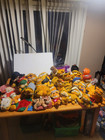 Vintage Garfield Plushes Lot Collection RARE 1980s Odie United