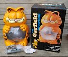 NOS Vtg 90s Garfield the Cat Lighted 2 Gal Fish Tank Bowl Aquarium +Accessories