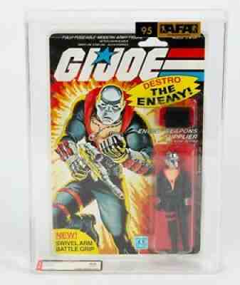 1983 Hasbro GI Joe Series 2 Destro AFA 95