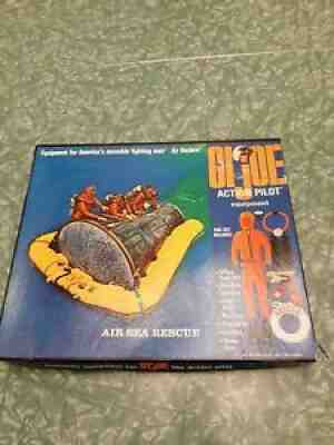 Vintage 1968 GI Joe Action Pilot Air Sea Rescue Set in excellent condition