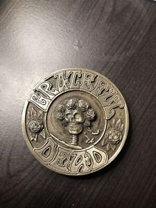 Vintage Grateful Dead Belt Buckle 1978 Bertha Kelley Mouse L-200