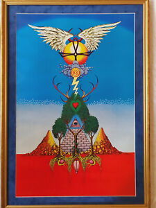 MINT Rick Griffin Original Unnameable AOR BG Poster Berkeley Bonaparte 1968