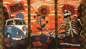 Dead And Company San Francisco Oracle Park Last Shows Posters Compete Set.
