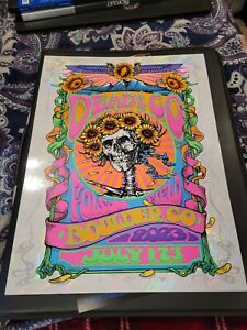 Dead and Company Poster Boulder Biffle AP Foil