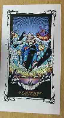 FURTHUR GRATEFUL DEAD BROOMFIELD OGDEN 2013 ORIGINAL CONCERT POSTER SERLO SKI