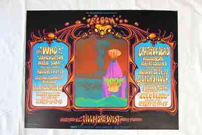 The Who/Creedence Clearwater Revival Grateful Dead Fillmore West (USA, 1968) ...