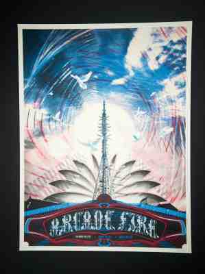 Arcade Fire - London, UK #1 2007 Silk Screen Poster - Burlesque of North America