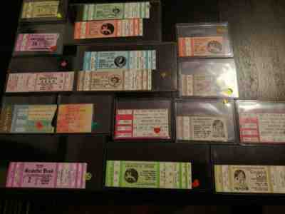 Grateful Dead Tickets Stubs 234 PC Lot Unused Mail Orders Europe Garcia Dead Co