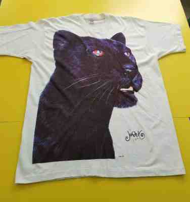 NOS Vintage Grateful Dead T-shirt 1994 Panther with Stealie Eyes 