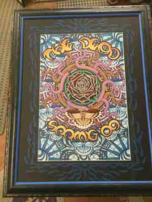 Michael Everett The Dead Spring 09 original artwork with signed show lenticular 