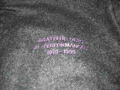 GRATEFUL DEAD CREW 1979-1990 CONCERT MADISON SQUARE GARDEN WINTER JACKET-XL-NEW