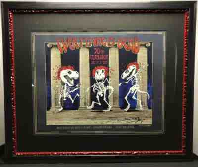 Grateful Dead GD50 FTW! Stanley Mouse Field Museum Print S/N #32/100! Very RARE!