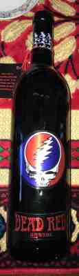 1996 Grateful Dead Red Wine Steal Your Face Sealed Never opened Bottle 