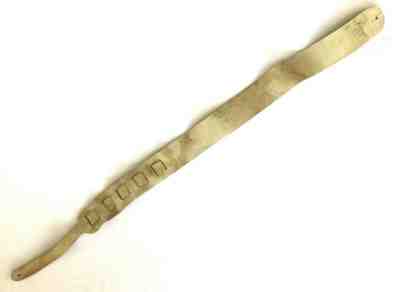 GRATEFUL DEAD - JERRY GARCIA'S PERSONAL GUITAR STRAP Full Provenance, Guarantee
