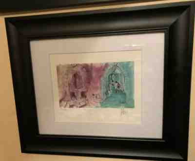 Jerry Garcia Art Print - “Arches” - Signed W/ COA - #236/500 -New Frame + Mat